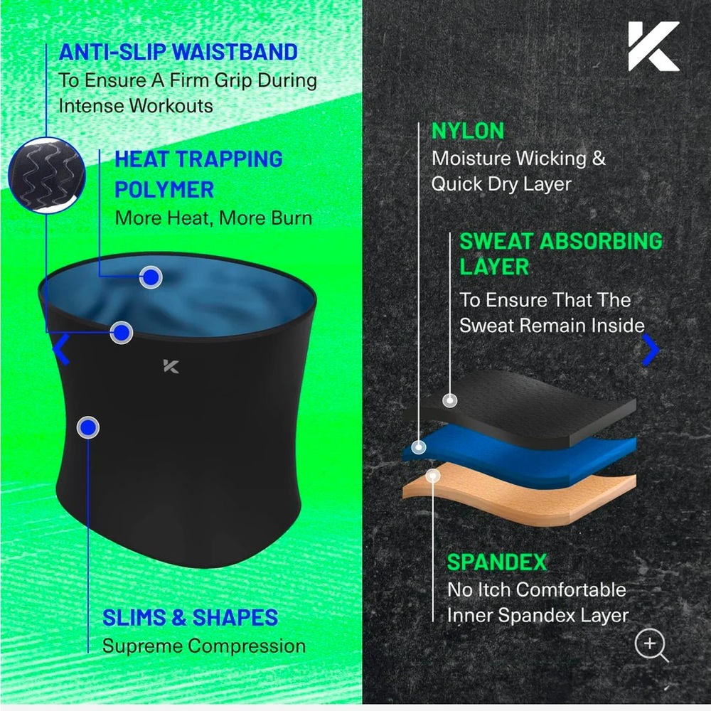 Women’s Heat Trapping Waist Toner